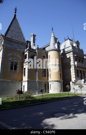 MASSANDRA Palast YALTA Krim UKRAINE 27. September 2011 Stockfoto