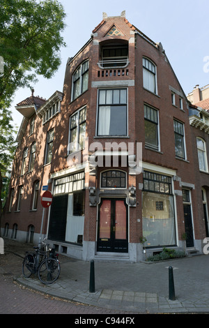 Avenue Concordia, eine Straße in Rotterdam Stockfoto