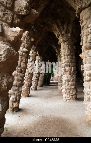 Park Güell, Barcelona, Spanien Stockfoto