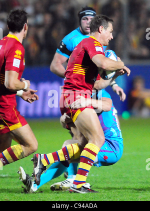 Amiln Challenge Cup, Pool 4: USAP - Exeter Chiefs (Perpignan, 11 Nov. 11) Stockfoto