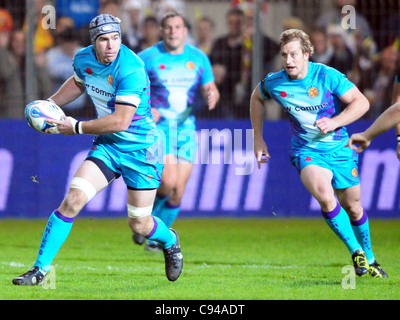 Amiln Challenge Cup, Pool 4: USAP - Exeter Chiefs (Perpignan, 11 Nov. 11) Stockfoto