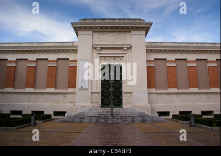 Stadtbibliothek, Bibliothèque Municipale, Rue du Perigord, Toulouse, Haute-Garonne, Midi - Pyréneés, Occitanie, Frankreich Stockfoto