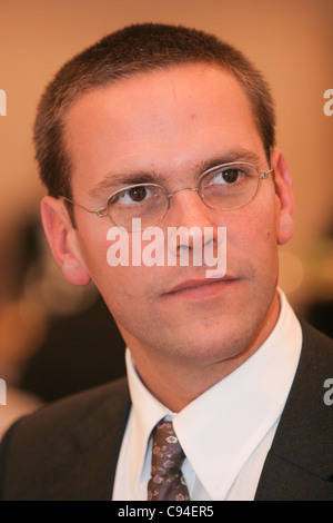 James Murdoch, Chairman und Chief Executive der News Corporation (Europa und Asien) in Tokio, Japan, auf Montag, 6. November 2006. Stockfoto