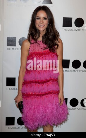 Abigail Spencer im Ankunftsbereich für 2011 Hollywood Style Awards, Smashbox Studios in West Hollywood, Los Angeles, CA 13. November 2011. Foto von: Emiley Schweich/Everett Collection Stockfoto