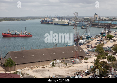 Dar Es Salaam Hafen, Tansania, Ostafrika Stockfoto