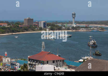 Dar Es Salaam Hafen, Tansania, Ostafrika Stockfoto