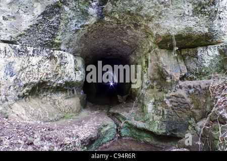 Via Degli Inferi, Cerveteri (Rm) Stockfoto