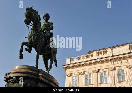 Sehenswürdigkeiten der Wiener Innenstadt, Wein, Österreich Stockfoto