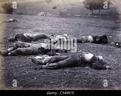 Schlachtfeld von Gettysburg Stockfoto