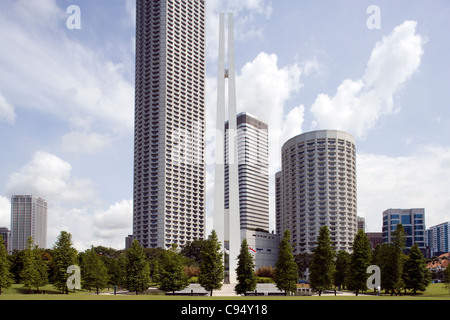 WW2: Zivile Kriegerdenkmal im War Memorial park Stockfoto