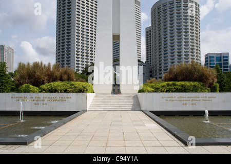 WW2: Zivile Kriegerdenkmal im War Memorial park Stockfoto