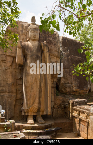 Aukana Buddha Stockfoto