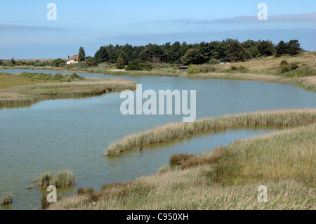 Breites Wasser, Holme Vogelwarte, Norfolk, Großbritannien Stockfoto