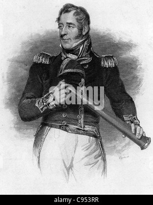 THOMAS COCHRANE 10. Earl of Dundonald (1775-1860) britischer Marineoffizier und radikale Politiker Stockfoto