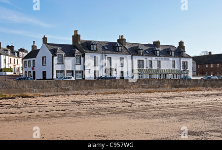 Das Royal Hotel am Hafen von Cromarty The Black Isle Schottland Stockfoto