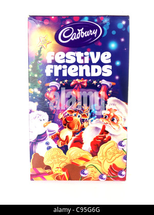 Cadbury festliche Freunde Stockfoto