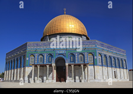 Haube des Felsens, Jerusalem Stockfoto