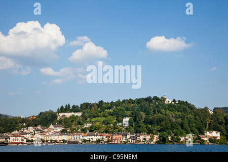 Italien, Piemont, Lago d ' Orta, Orta Stadt und Sacro Monte Stockfoto