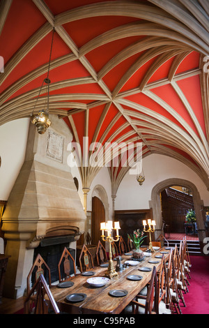 England, Hampshire, neue Wald, Beaulieu, Interieur von Beaulieu Palace House Stockfoto