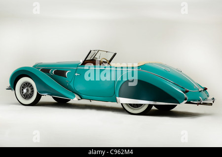 1939 Delahaye Speciale Typ 135 MS Figoni und Falaschi Karosserie Stockfoto