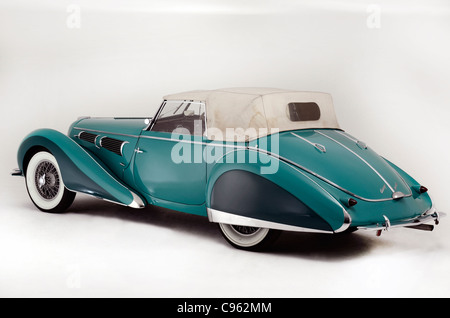 1939 Delahaye Speciale Typ 135 MS Figoni und Falaschi Karosserie Stockfoto