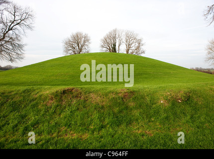 Navan Fort – in alten Irisch als Eṁaın Ṁacha bekannt, ist ein altes Denkmal in County Armagh, Nordirland. Stockfoto