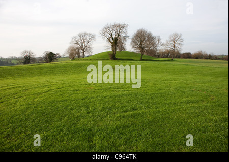 Navan Fort – in alten Irisch als Eṁaın Ṁacha bekannt, ist ein altes Denkmal in County Armagh, Nordirland. Stockfoto