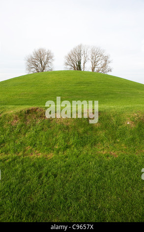 Navan Fort – in alten Irisch als Eṁaın Ṁacha bekannt, ist ein altes Denkmal in County Armagh, Nordirland. Stockfoto