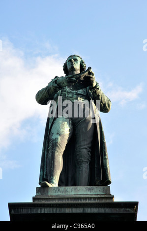 Schiller-Denkmal in Wien Stockfoto