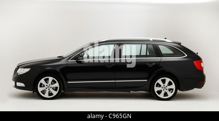 20011Skoda hervorragende TSi Stockfoto