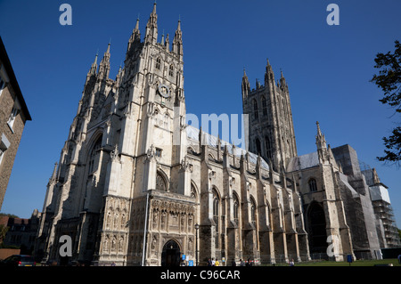 Canterbury Kathedrale, Kent Stockfoto