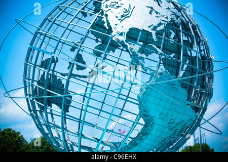 1964 New York Weltausstellung Unisphere Stockfoto