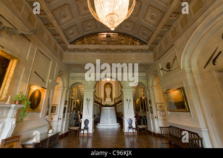 Haupthalle, Westport House, Westport, County Mayo, Irland Stockfoto