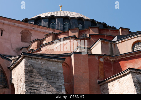 Aya Sofya (Hagia Sophia), Sultanahmet, Istanbul, Türkei Stockfoto