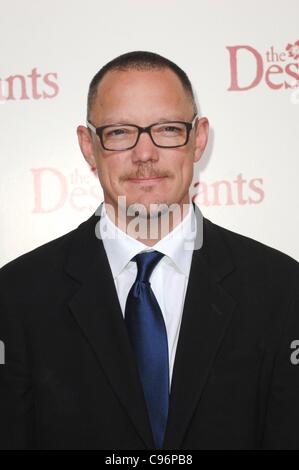 Matthew Lillard im Ankunftsbereich für THE DESCENDANTS Premiere, Samuel Goldwyn Theater am AMPAS, Los Angeles, CA 15. November 2011. Foto von: Elizabeth Goodenough/Everett Collection Stockfoto