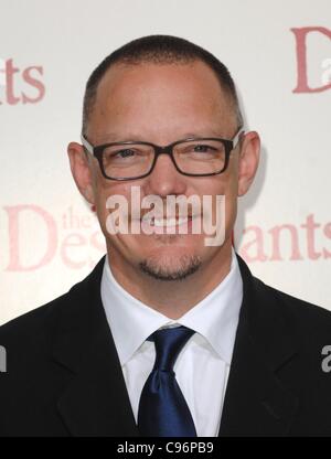 Matthew Lillard im Ankunftsbereich für THE DESCENDANTS Premiere, Samuel Goldwyn Theater am AMPAS, Los Angeles, CA 15. November 2011. Foto von: Elizabeth Goodenough/Everett Collection Stockfoto