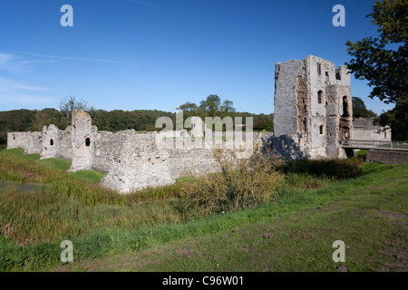 Baconsthorpe Burg, Norfolk Stockfoto