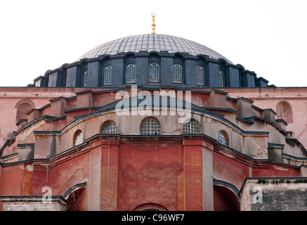 Aya Sofya (Hagia Sophia), Sultanahmet, Istanbul, Türkei Stockfoto