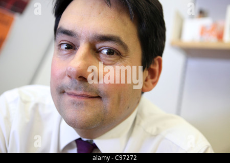 Stephen Twigg, MP, Schatten Staatssekretär für Bildung, Portcullis House, Westminster, London, UK Stockfoto