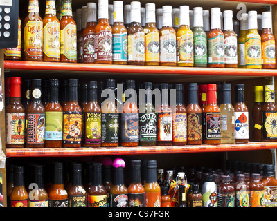 Kalustyans Indian Spice Shop ist ein Spezialitätengeschäft in Murray Hill, New York City, USA Stockfoto