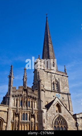St John the Baptist Church, Burford, Oxfordshire, England Stockfoto