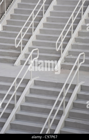Outdoor-Betontreppen Stockfoto