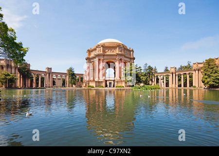 Palace of Fine Arts, San Francisco Stockfoto