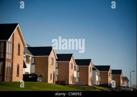 eine Reihe von "Executive" losgelöst beherbergt auf einem privaten Anwesen, Aberystwyth Ceredigion Wales UK Stockfoto