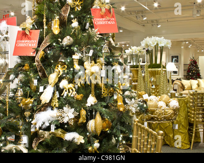 Herrn & Taylor, Urlaub Display, Flagship-Store, 424 Fifth Avenue, New York Stockfoto