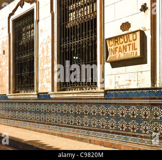 Circulo Infantil befindet sich in Havanna, Kuba.  Dies ist ein Kindergarten befindet sich in Alt-Havanna. Stockfoto