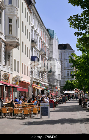 Szeneviertel, Schanze, Schulterblatt, Hamburg, Deutschland, Europa Stockfoto