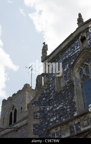 Himmelfahrt der Jungfrau Maria, St. Marien Kirche, Attleborough, Norfolk, England, Vereinigtes Königreich Stockfoto