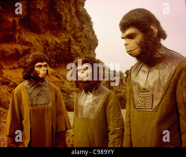 Planet der Affen Jahr: 1968 - USA Kim Hunter, Roddy McDowall Regisseur: Franklin J. Schaffner Stockfoto