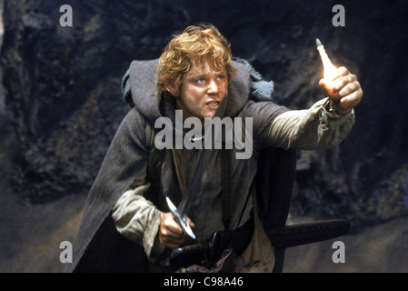 Der Herr der Ringe: Die Rückkehr des Königs Jahr: 2003 USA Sean Astin Regie: Peter Jackson auf Tolkiens Trilogie basiert Stockfoto